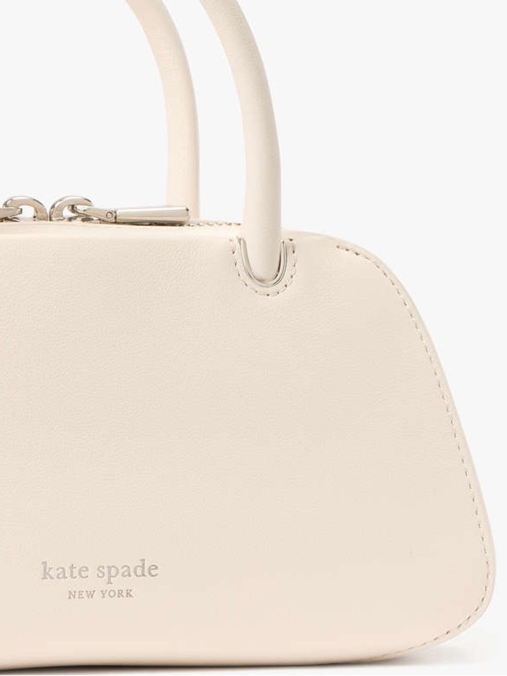 NWT Kate Spade Grace Mini East West Leather Crossbody Timeless Taupe $198 - Picture 4 of 12